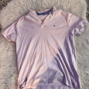 Tommy Hilfiger Lavender Polo Shirt